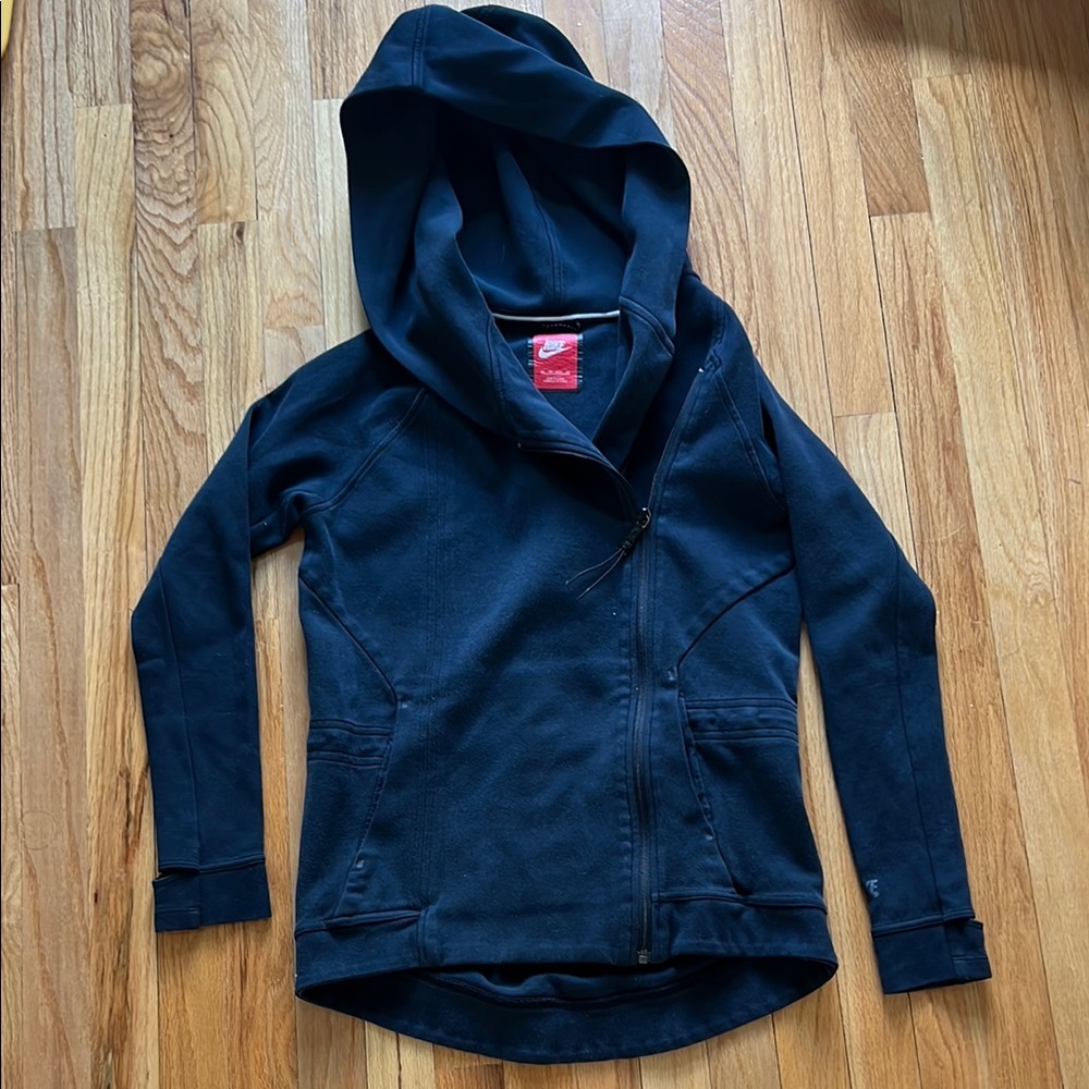 Nike Black Sportswear Tech Fleece Cape XS
